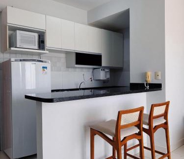 Goiania Apartment | Condomínio com Vista Incrível, piscina e academia no Setor Bueno - Santorini 2610