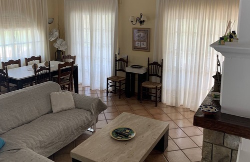 Ojen Ski Chalet | Confortable charming family house private pool near the sea Ojen andalusian town