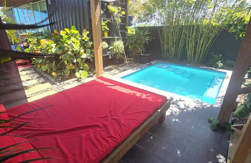 Arecibo House | Container House w/Swimming Pool —Sea View -5 min from the beach!