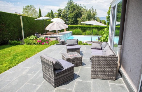 Nernier Villa | Contemporary villa with private pool and private pontoon By Feelluxuryholidays