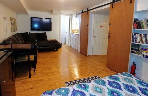 Old Brooklyn Apartment | Cool Finished Basement Suite