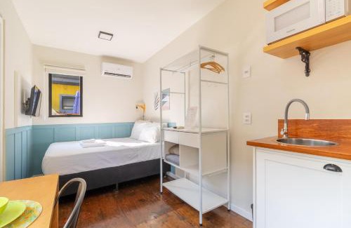 Lagoa da Conceicao Apartment | Coração da Lagoa da Conceição-Cozinha Completa-AC