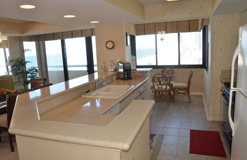 Crescent Beach Condo | Corner - Wrap-around Ocean Views - Shoreham II 8E