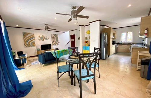 Derricks House | Cosy 2 Bed Townhome with pool in Fitts Village