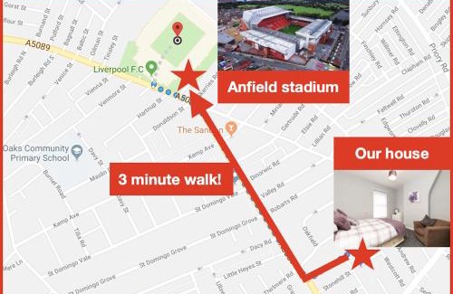 Anfield House | Cosy Anfield Guesthouse - FREE parking