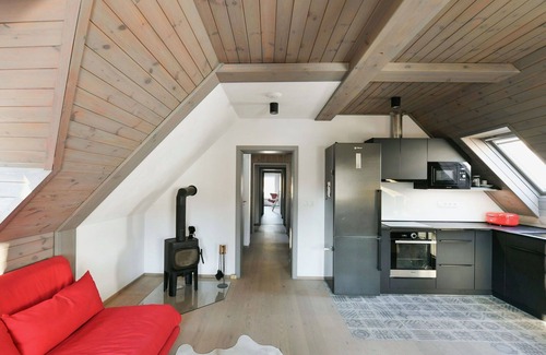 Horni Marsov Apartment | Cosy apartment for 6 people with WIFI, TV, patio, panoramic view and parking
