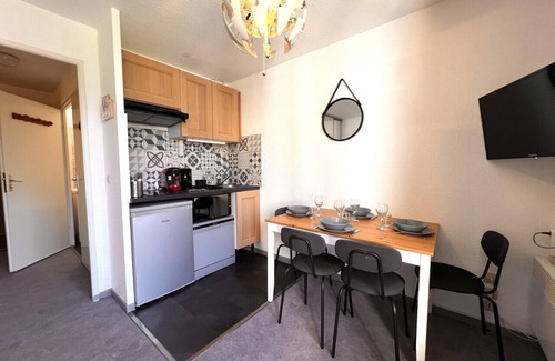 Plagne Soleil Apartment | Cosy apartment, skis at your feet