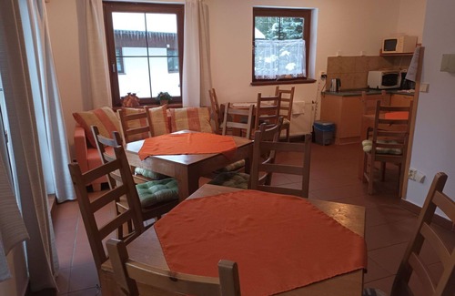 Harrachov Apartment | Cosy apartment for 12 guests with WIFI, TV, balcony, pets allowed and parking