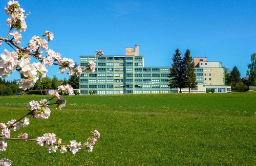 Loffingen Apartment | Cosy apartment for 3 people with pool, WIFI, TV, balcony, pets allowed and parking