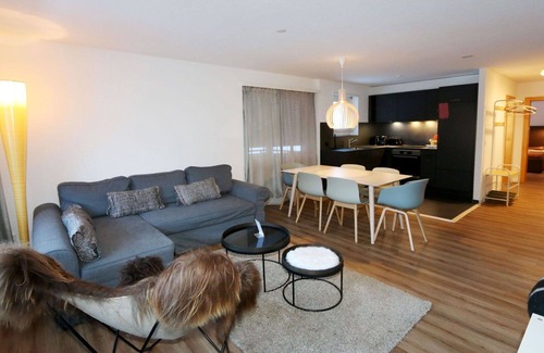 Saas-Fee Apartment | Cosy apartment for 4 guests with WIFI, TV and balcony