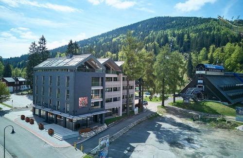 Harrachov Apartment | Cosy apartment for 4 people with WIFI, TV and terrace