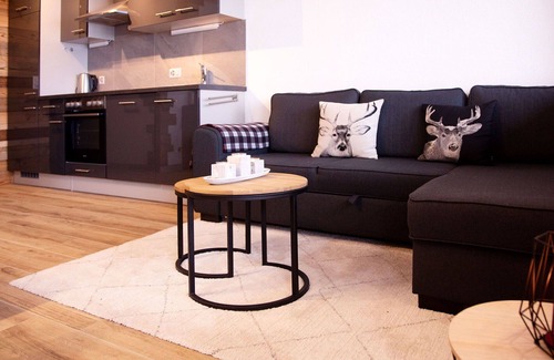 Barboleusaz Apartment | Cosy apartment for 4 guests with WIFI, TV and balcony