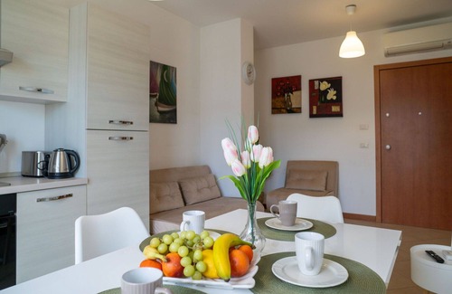Silvi Marina Apartment | Cosy apartment for 4 guests with WIFI, pool, A/C, TV, terrace and pets allowed