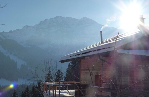 Lenk Apartment | Cosy apartment for 5 guests with WIFI, TV, balcony and pets allowed