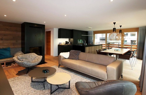Saas-Fee Apartment | Cosy apartment for 6 guests with WIFI, TV and balcony