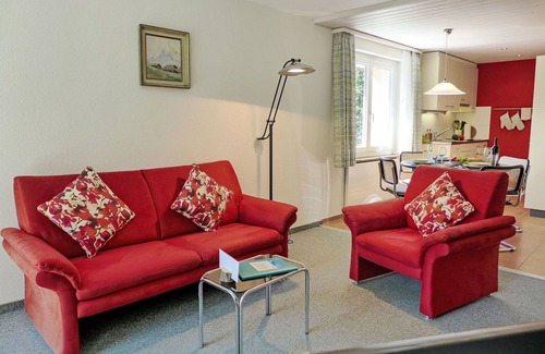Grindelwald Apartment | Cosy apartment for 3 people with WIFI, TV, balcony, pets allowed, panoramic view and parking