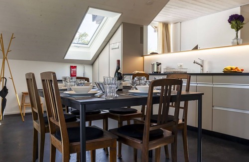 Chatel-Saint Denis Apartment | Cosy apartment for 6 guests with WIFI, patio and pets allowed