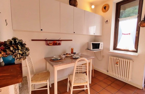Germignaga Apartment | Cosy apartment for 4 guests with TV and terrace