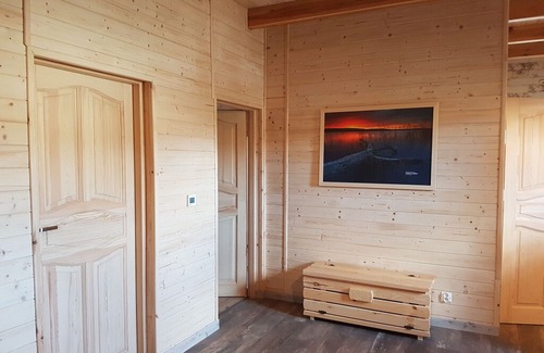 gmina Osiek House | Cosy Holiday Home in Skrzynia with Terrace