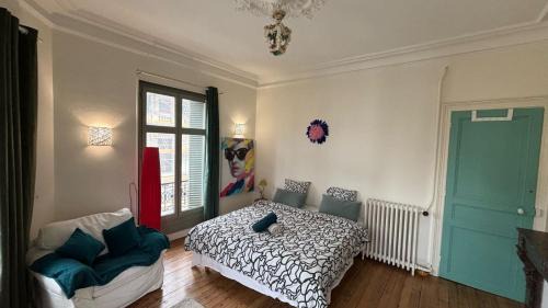 Centre Ville Apartment | Cosy Hortensia - T5 - Place Clémenceau & parking