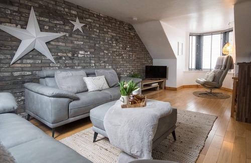 Letham Grange Cottage | Cosy Scandi Style Fishermans Cottage in the heart of Arbroath. Pet friendly