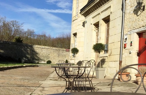 Azay-le-Rideau House | Cottage de La Tour, swimming pool, garden at Domaine Plessis Gallu in Azay le rideau
