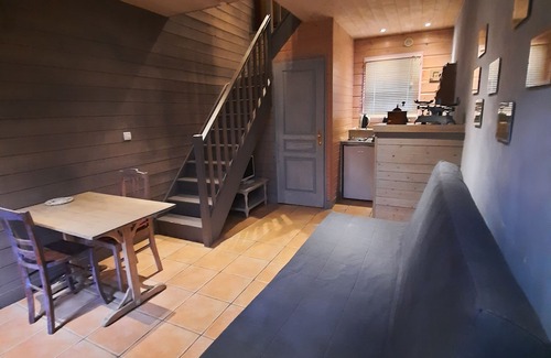 Fatouville-Grestain Cottage | Cottage for 2/4 people with swimming pool near Honfleur/sauna