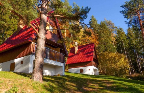 Karlovy Dvory House | Cottage with a view of Lipno lake