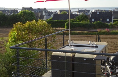 Roscoff Apartment | Couleurs du temps, 4 stars furnished tourist accommodation, in Roscoff with sea view