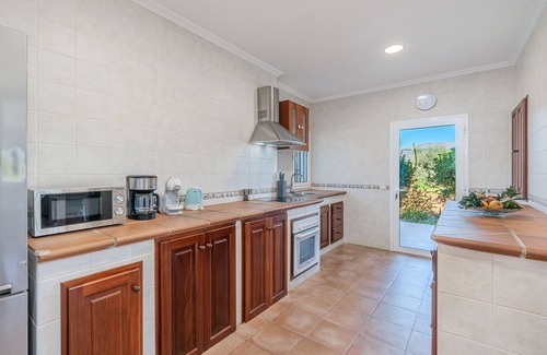 Buger Villa | Country Home “Son Serra” in Rural Area with Air Conditioning, Terrace & Garden