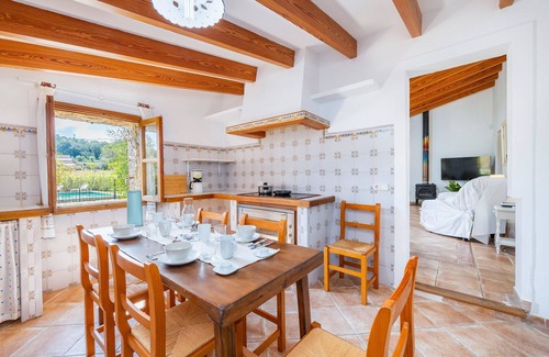 Campanet Villa | Country House 'Sa Creueta' with Mountain View, Wi-Fi, and Air Conditioning