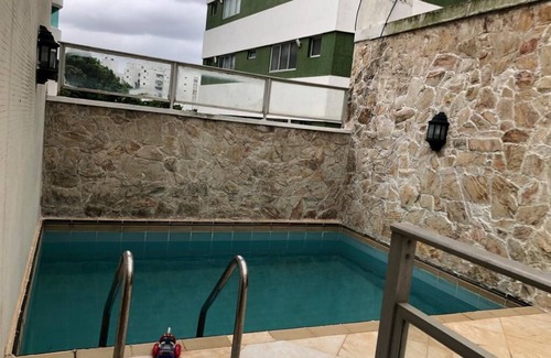 Vila Luis Antonio House | COVERAGE WITH PRIVATE POOL BUILDING IN FRONT OF THE SEA - SERV. BEACH -WI-FI.