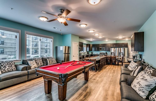 Cherry Grove Beach House | Covered Outdoor Area 2 Private Pools/Spas 22bd/20b 350 feet to the Beach Access