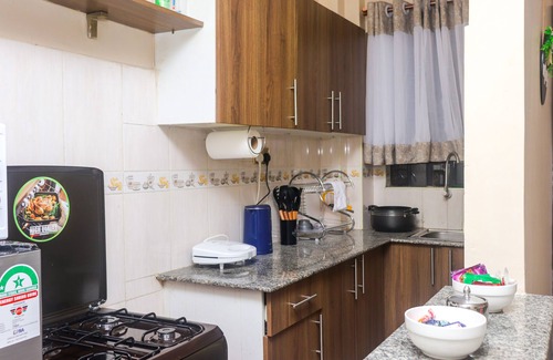 Mbotela Apartment | Cozy 1BR Haven in Balozi,SouthB Nairobi 15 min to CBD & 5min to Capital Center