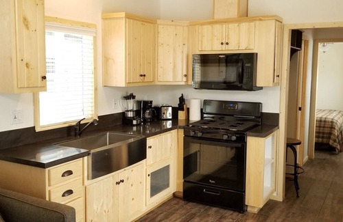 Mammoth Lakes Cabin | Cozy 1BR tiny home cabin with mountain views in Mammoth Lakes