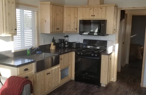 Mammoth Lakes Cabin | Cozy 1BR tiny home cabin with mountain views in Mammoth Lakes