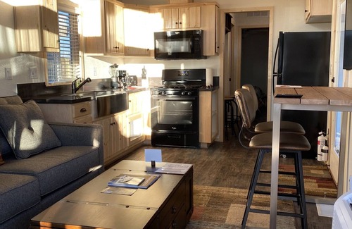 Mammoth Lakes Cabin | Cozy 1BR tiny home cabin with mountain views in Mammoth Lakes