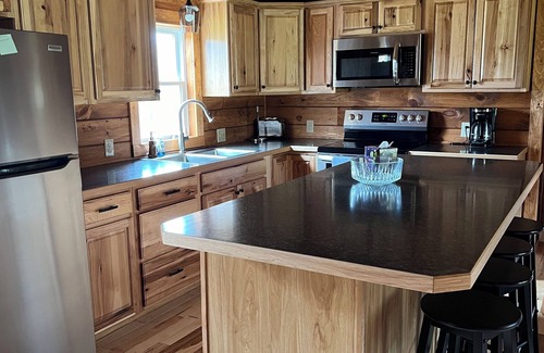 Scott Cabin | Cozy 3-bedroom cabin in charming Homer with WiFi, AC