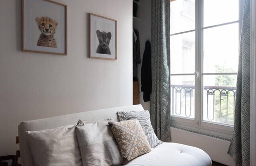 Quartier de la Goutte-d'Or Apartment | Cozy 50 m² haven of peace near Montmartre