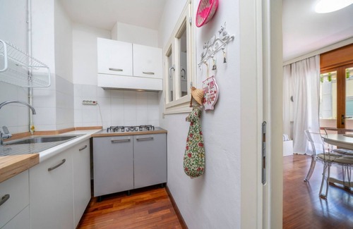 Grado Historic Centre Apartment | Cozy 53 sqm apartment, perfect for four people, located on the first floor of a building with an elevator (NOT accessible to disabled guests).The property is located in Grado, known as the Island of the Sun, a beautiful lagoon town famous for its beaches