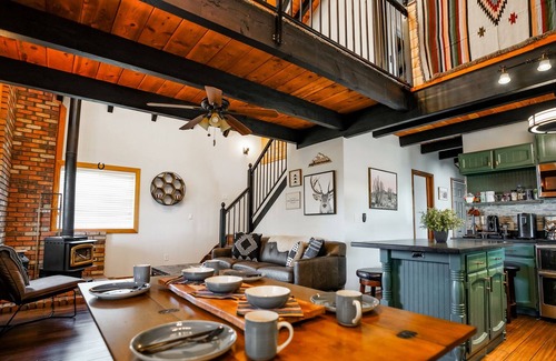 Rimrock Cabin | Cozy A-Frame Cabin with Double Balcony and Epic Views!