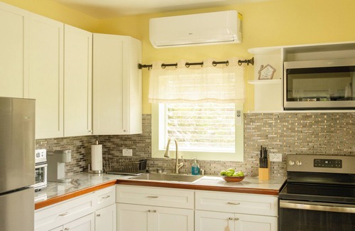 Estate Enighed Cottage | Cozy accommodations in a great location.