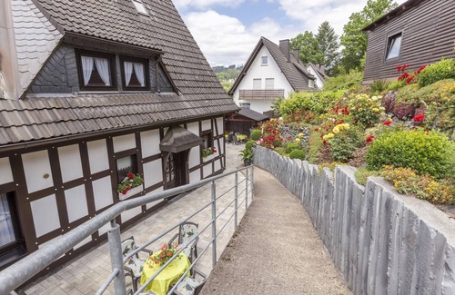 Hallenberg Apartment | Cozy Apartment in Hallenberg with Terrace