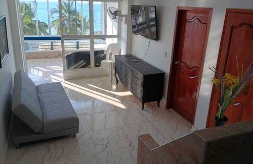 El Rodadero Apartment | Cozy beauty , relaxing apt in front of the beach with a majestic view