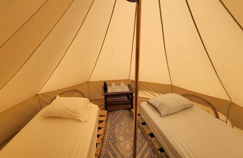 Polson House | Cozy Bell Tent With A View- "Air"