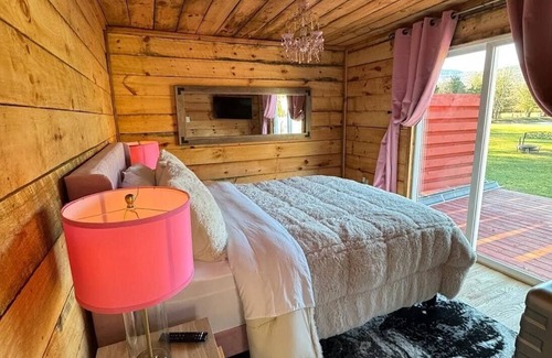 Catskill Cabin | Cozy cabin in phenomenal Catskill with Mountain Views Farm animals and Creek