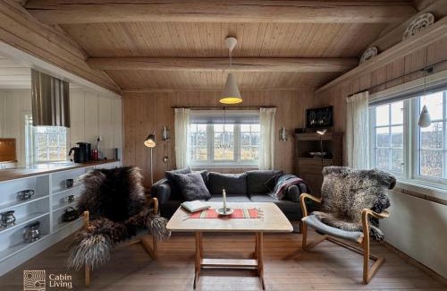 Al Municipality House | Cozy cabin near Geilo & Dagali terrace, grill, fireplace, view & WiFi
