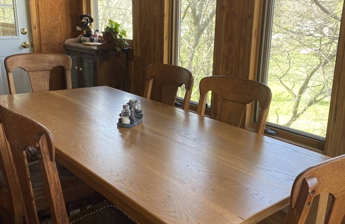 Boone Cabin | Cozy cabin on Howard's Creek! Near Fishing/ASU/Hiking/Tubing/Ziplines/Breweries!