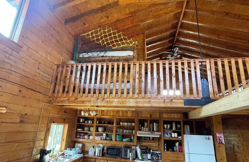 Gulnare Cabin | Cozy Cabin with Gorgeous Views - Sleeps 9 - on 35 Acres near Aguilar!