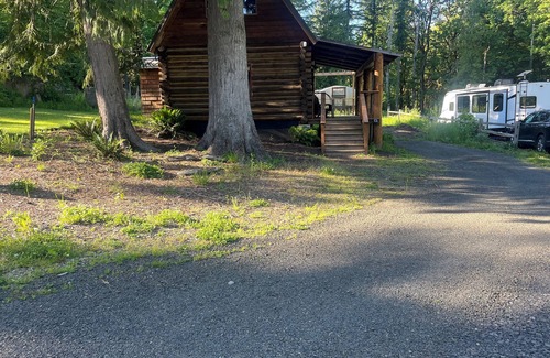 Olympia Cabin | Cozy cabin with WiFi and AC in awesome Olympia